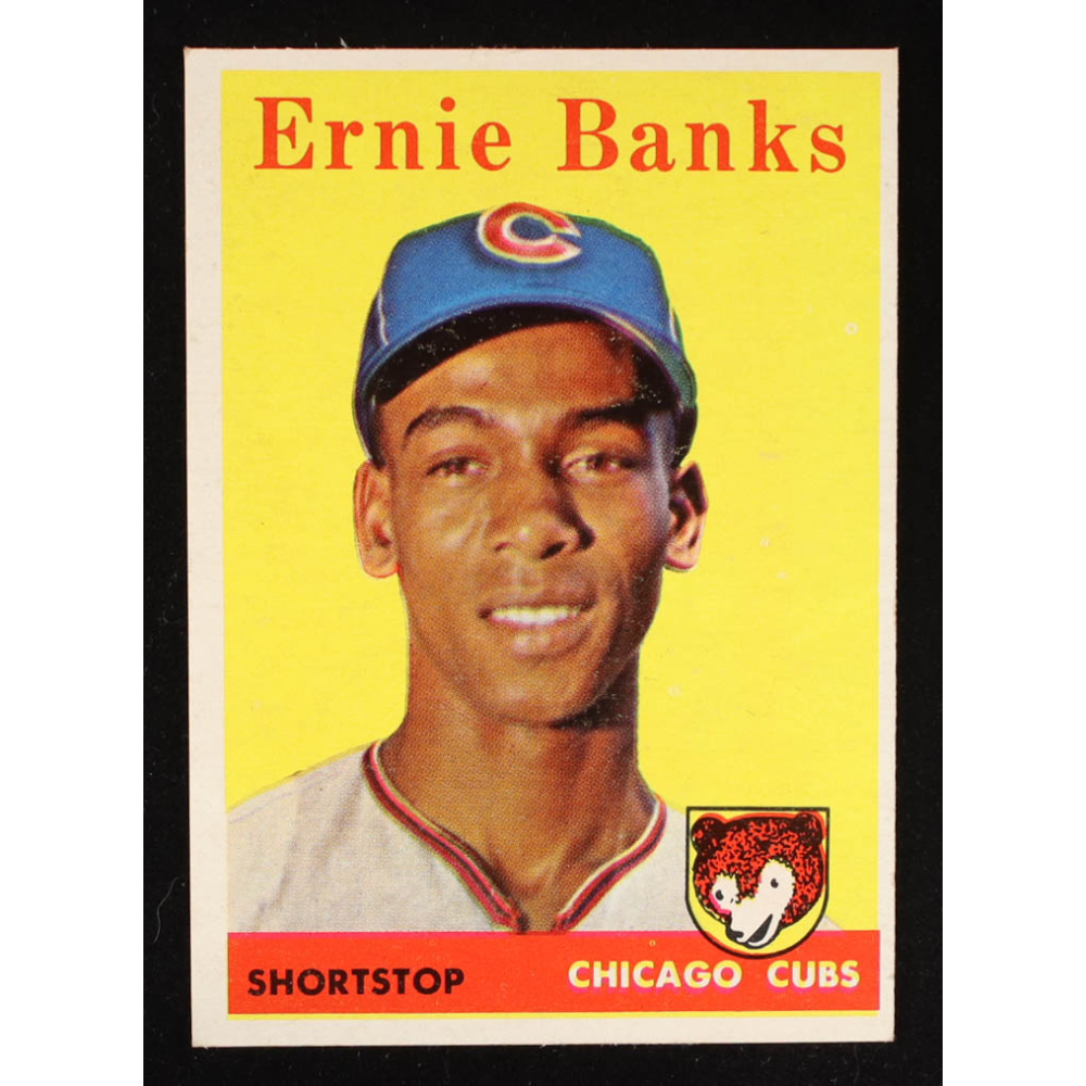Ernie Banks 1958 Topps #310 at PristineAuction.com