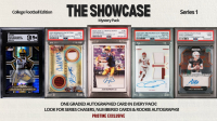 “The Showcase” Mystery Box / Pack – College Football Edition – Series 1 at PristineAuction.com