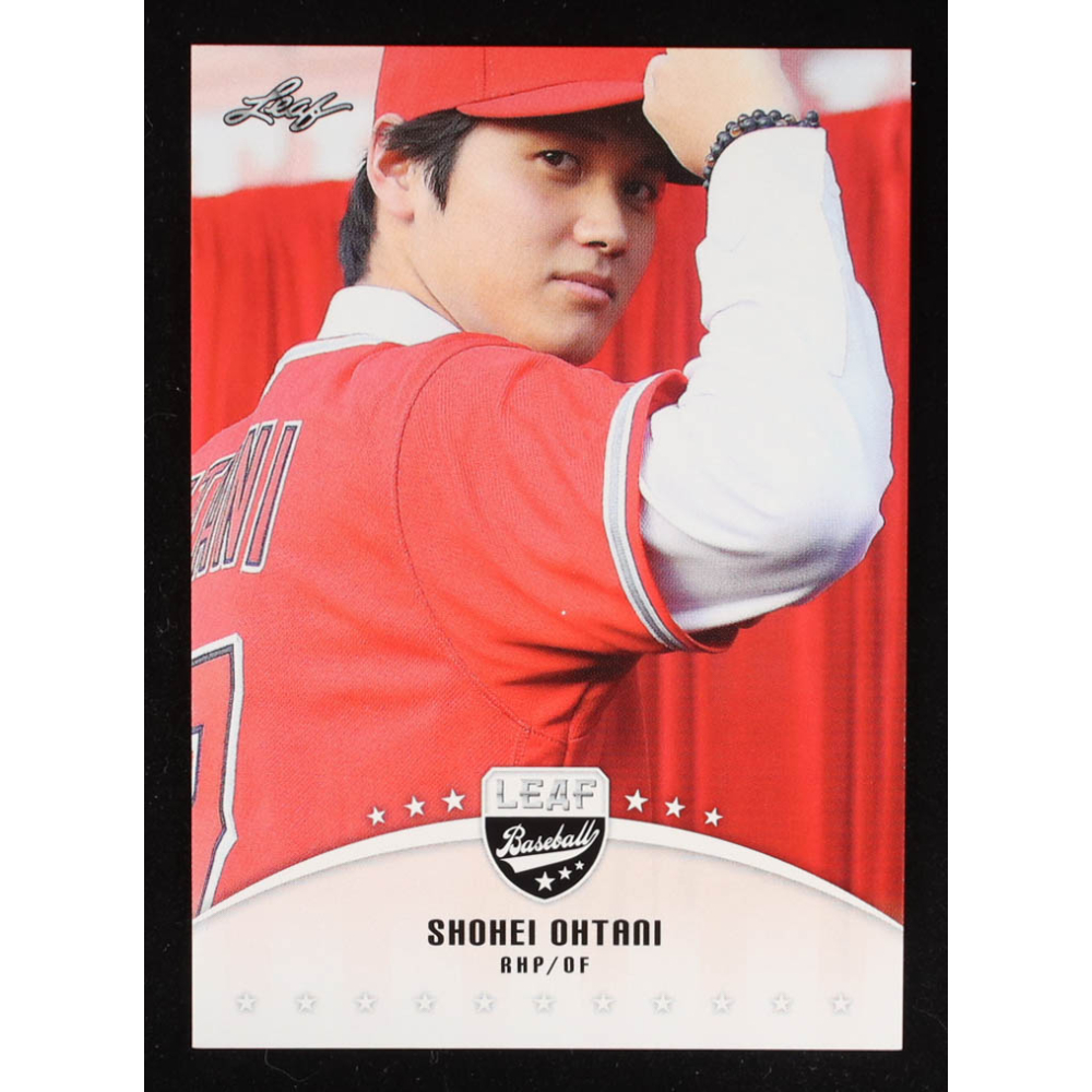 Shohei Ohtani 2018 Leaf Ohtani Baseball #LB01 RC at PristineAuction.com