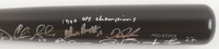 Reds Louisville Slugger Baseball Bat Signed By (8) With Barry Larkin, Eric Davis, Jose Rijo, Chris Sabo Inscribed "1990 WS Champions" (Beckett) at PristineAuction.com
