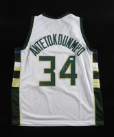 Giannis Antetokounmpo Signed Jersey (JSA) at PristineAuction.com