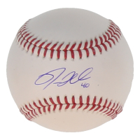 Nick Lodolo Signed OML Baseball (Beckett) at PristineAuction.com