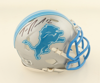 Tim Patrick Signed Lions Speed Mini Helmet (Beckett) at PristineAuction.com