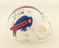 Dawson Knox Signed Bills Speed Mini Helmet (Beckett) at PristineAuction.com