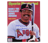 Reggie Jackson Signed Angels 16x20 Photo Inscribed "California Here I Come" (JSA) at PristineAuction.com