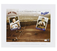 Bobby Thomson Signed Giants 16x20 Photo (JSA) at PristineAuction.com
