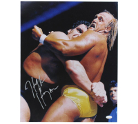 Hulk Hogan Signed WWE 16x20 Photo (JSA) at PristineAuction.com