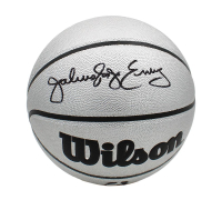 Julius Erving Signed NBA Platinum Basketball (Radtke) at PristineAuction.com