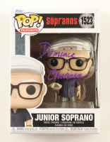 Dominic Chianese Signed "The Sopranos" #1523 Junior Soprano Funko Pop! Vinyl Figure (Beckett) at PristineAuction.com