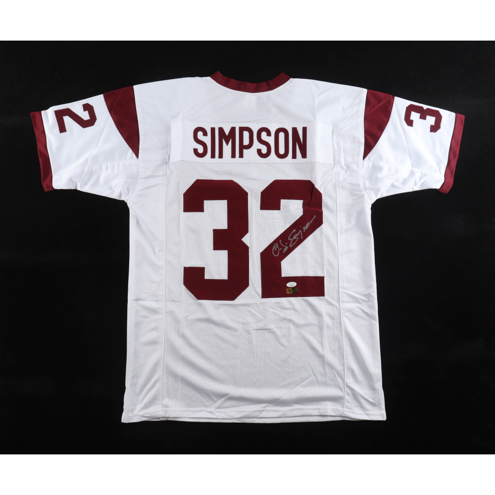 O. J. Simpson Signed Jersey (JSA & PIA) at PristineAuction.com