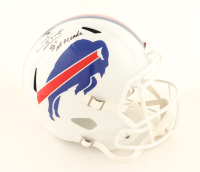 Cornelius Bennett Signed Bills Full-Size Speed Helmet Inscribed "90s All Decade" (JSA) at PristineAuction.com