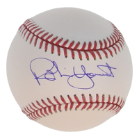 Robin Yount Signed OML Baseball (Beckett) at PristineAuction.com