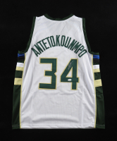 Giannis Antetokounmpo Signed Jersey (JSA) at PristineAuction.com