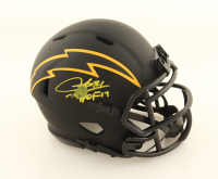 LaDainian Tomlinson Signed Chargers Eclipse Alternate Speed Mini Helmet Inscribed "HOF 17" (Beckett) at PristineAuction.com