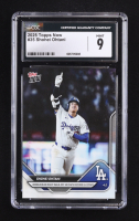 Shohei Ohtani 2025 Topps Now #35 (CGC 9) at PristineAuction.com