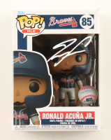 Ronald Acuna Jr. Signed Braves #85 Funko Pop! Vinyl Figure (JSA) at PristineAuction.com
