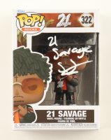 21 Savage Signed 21 Savage #322 Funko Pop! Vinyl Figure (Beckett) at PristineAuction.com