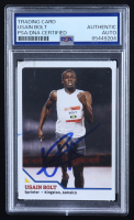 Usain Bolt Signed 2008 Sports Illustrated for Kids Track #294 (PSA Authentic) at PristineAuction.com