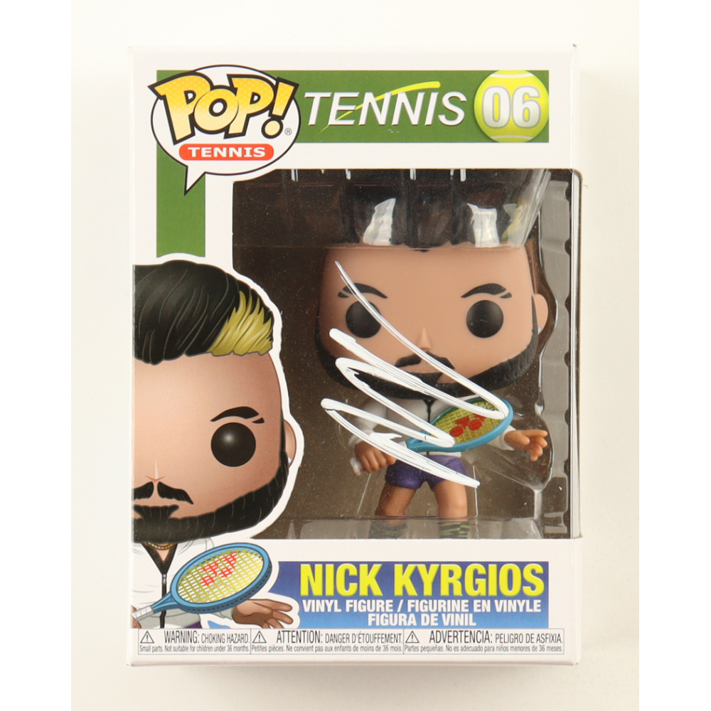 Nick Kyrgios Signed Tennis #06 Funko Pop! Vinyl Figure (Beckett) at PristineAuction.com