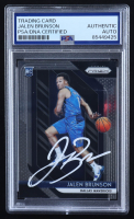 Jalen Brunson Signed 2018-19 Panini Prizm #250 RC (PSA Authentic) at PristineAuction.com