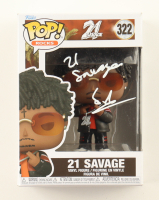 21 Savage Signed 21 Savage #322 Funko Pop! Vinyl Figure (Beckett) at PristineAuction.com