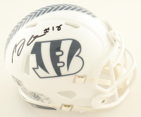 A.J. Green Signed Bengals Salute To Service Alternate Speed Mini Helmet (Beckett) at PristineAuction.com