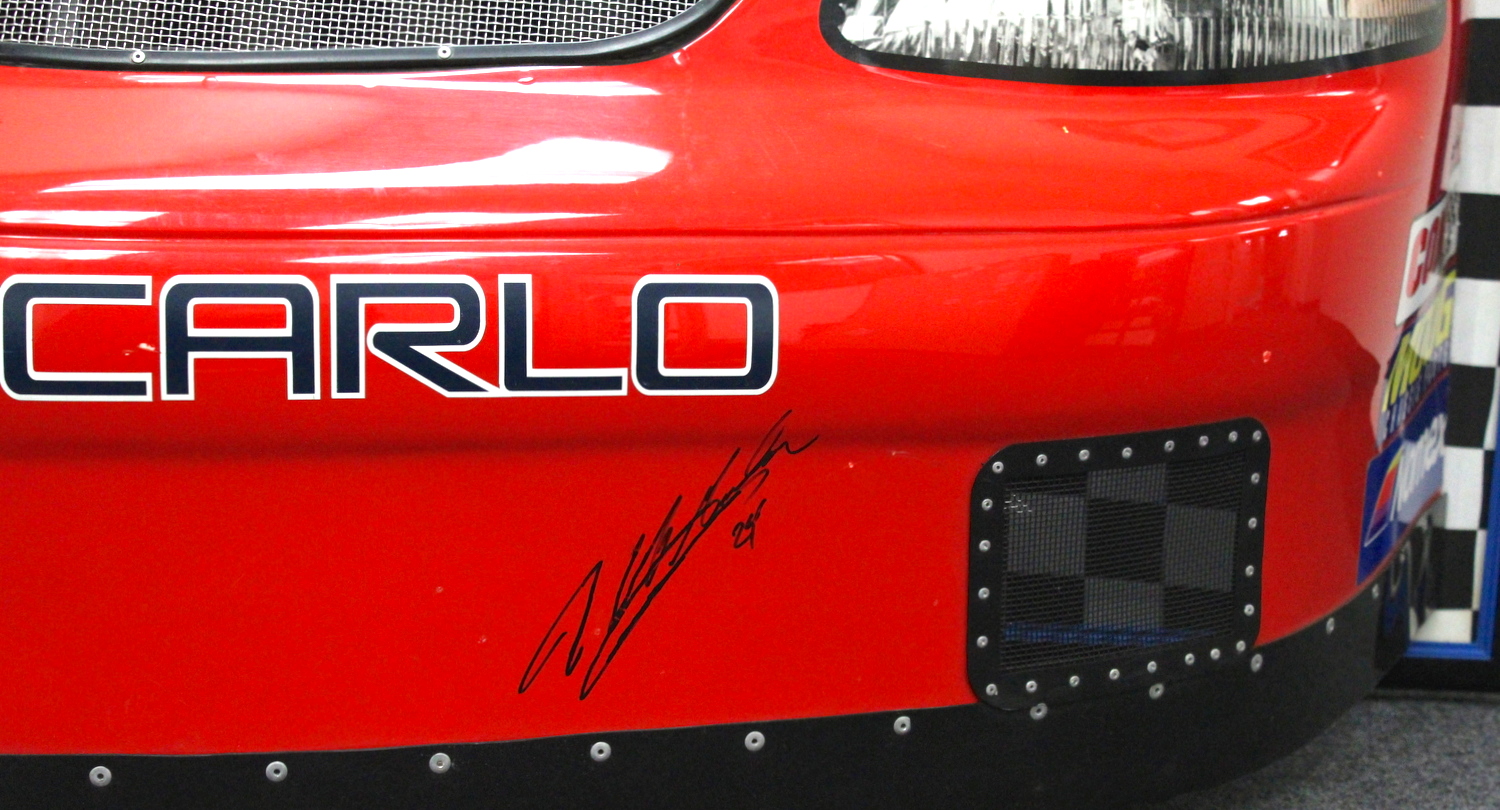 Jeff Gordon Signed NASCAR 38x71x21 Custom Framed Authentic Race-Used #24 Car Bumper Display (JSA ALOA) at PristineAuction.com Jeff Gordon Signed NASCAR 38x71x21 Custom Framed Authentic Race-Used #24 Car Bumper Display (JSA ALOA) at PristineAuction.com