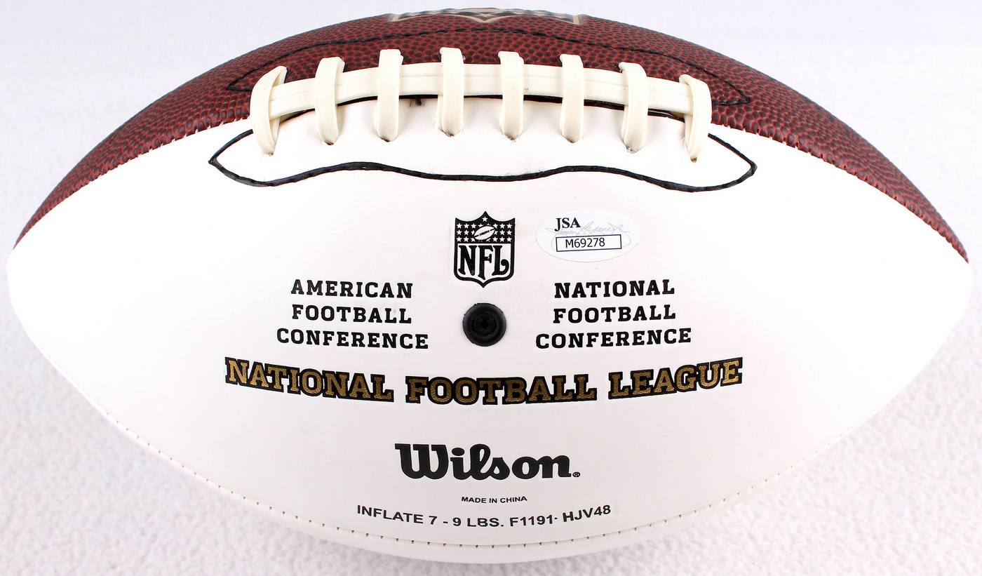 Mike Smith Signed Falcons Football Inscribed "Go Falcons!" (JSA COA & Falcons COA) at PristineAuction.com Mike Smith Signed Falcons Football Inscribed "Go Falcons!" (JSA COA & Falcons COA) at PristineAuction.com