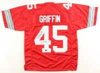 Archie Griffin Signed Jersey Inscribed "HT 1974/75" (Beckett) at PristineAuction.com