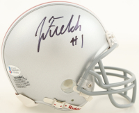 Justin Fields Signed Ohio State Buckeyes Mini Helmet (Beckett) at PristineAuction.com