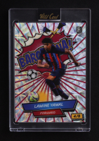 Lamine Yamal 2024 Wild Card Comix BARCELONA! Silver Kaleidoscope #ACBR-LY5 #4/8 RC at PristineAuction.com
