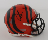 Chad "Ochocinco" Johnson Signed Bengals Speed Mini Helmet (Schwartz) at PristineAuction.com