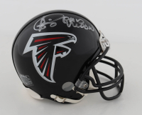 Andre Rison Signed Falcons Speed Mini Helmet Inscribed "Bad Moon" (TriStar) at PristineAuction.com