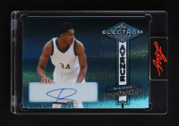 Giannis Antetokounmpo 2024 Leaf Electrum Avenue Autograph Platinum Blue #EA-GA1 #2/6 at PristineAuction.com