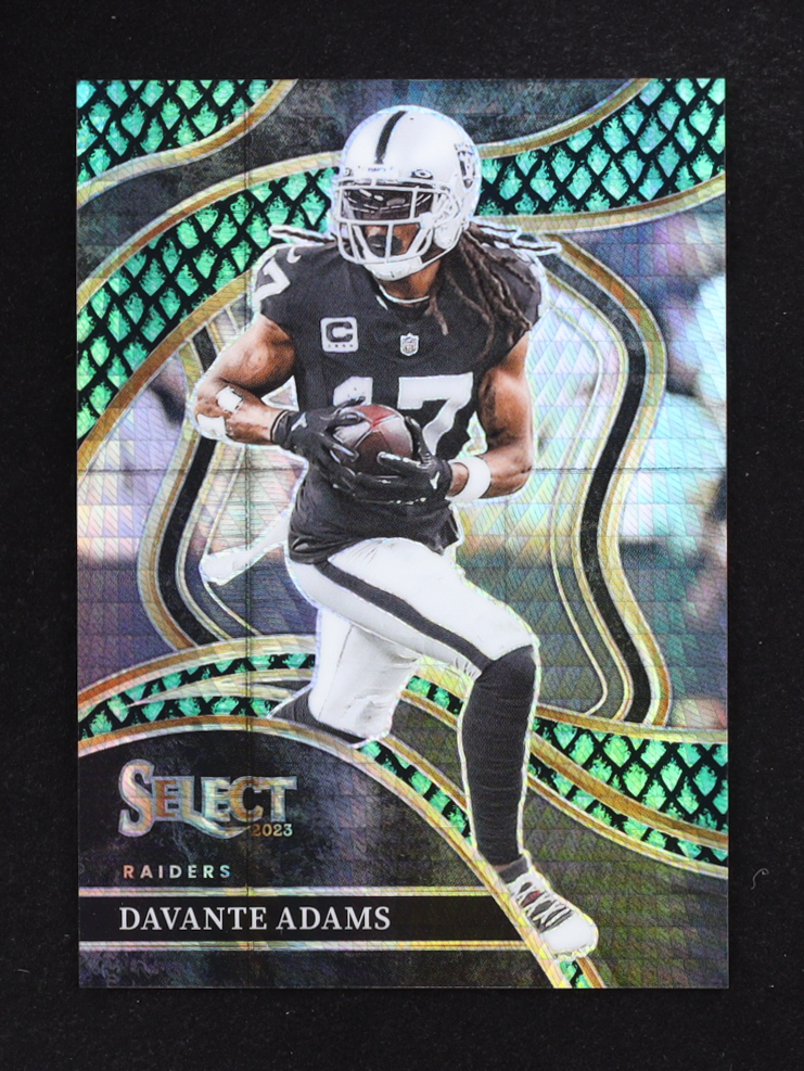Davante Adams 2023 Select Prizm Dragon Scale #279 #31/70 at PristineAuction.com Davante Adams 2023 Select Prizm Dragon Scale #279 #31/70 at PristineAuction.com