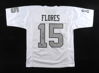 Tom Flores Signed Jersey (Beckett) at PristineAuction.com