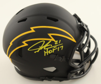 LaDainian Tomlinson Signed Chargers Eclipse Alternate Speed Mini Helmet Inscribed "HOF 17" (Beckett) at PristineAuction.com