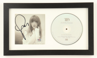 Taylor Swift Signed Custom Framed "Tortured Poets Department" CD Insert Display with Disc (PSA) at PristineAuction.com