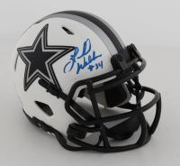Herschel Walker Signed Cowboys Lunar Eclipse Alternate Speed Mini Helmet (Beckett) at PristineAuction.com