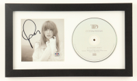 Taylor Swift Signed Custom Framed "Tortured Poets Department" CD Insert Display with Disc (PSA) at PristineAuction.com