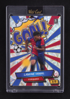 Lamine Yamal 2024 Wild Card Comix GOAL! Silver Kaleidoscope #ACGG-LY1 #3/3 RC at PristineAuction.com