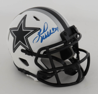 Herschel Walker Signed Cowboys Lunar Eclipse Alternate Speed Mini Helmet (Beckett) at PristineAuction.com