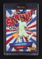 Lamine Yamal 2024 Wild Card Comix SPAIN! Silver Crosshatch Foil #ACSB-LY3 #2/3 RC at PristineAuction.com