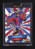 Lamine Yamal 2024 Wild Card Comix BARCELONA! Silver Crystal #ACBB-LY6 #3/3 RC at PristineAuction.com