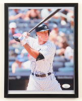 Aaron Judge Signed Yankees Custom Framed Photo Display (JSA) at PristineAuction.com