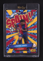 Lamine Yamal 2024 Wild Card Comix SPAIN! Mosaic Blue #ACSB-LY1 #4/4 RC at PristineAuction.com