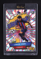 Lamine Yamal 2024 Wild Card Comix BARCELONA! Silver Crystal #ACBG-LY5 #4/8 RC at PristineAuction.com