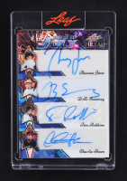 Thomas Jane / D.B. Sweeney / Tim Robbins / Charlie Sheen 2025 Leaf Metal Independence Day The 4 Of July Autographs Blue Crystal #4J-7 #1/1 at PristineAuction.com