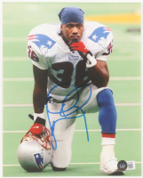 Lawyer Milloy Signed Patriots 8x10 Photo (Beckett) at PristineAuction.com