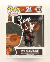 21 Savage Signed 21 Savage #322 Funko Pop! Vinyl Figure (Beckett) at PristineAuction.com